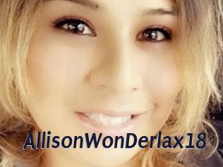 AllisonWonDerlax18