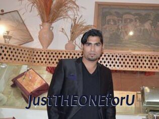 JustTHEONEforU