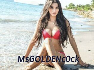 MsGOLDENc0ck